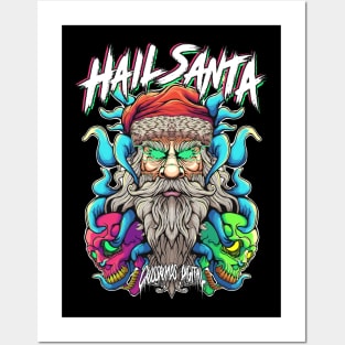 Hail Santa Posters and Art